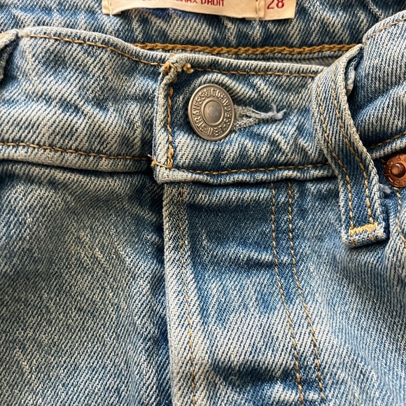 Levi's Ribcage straight Cropped Light-wash 28 - Picture 8 of 8